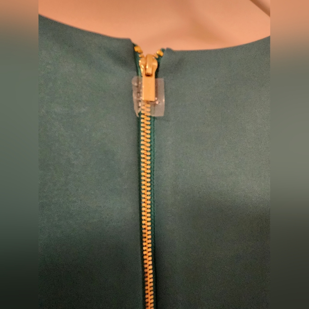 NWT Calvin Klein Turquoise Scuba Dress - Picture 7 of 7